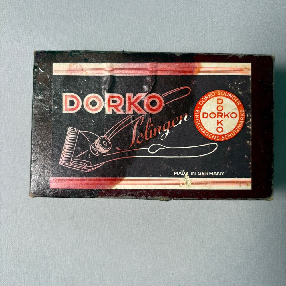 Vintage Dorko Solingen Manual Hair Clippers No 000 Made in Germany with Box